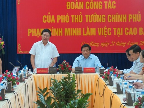 Deputy Prime Minister: Cao Bang province should boost border trade - ảnh 1